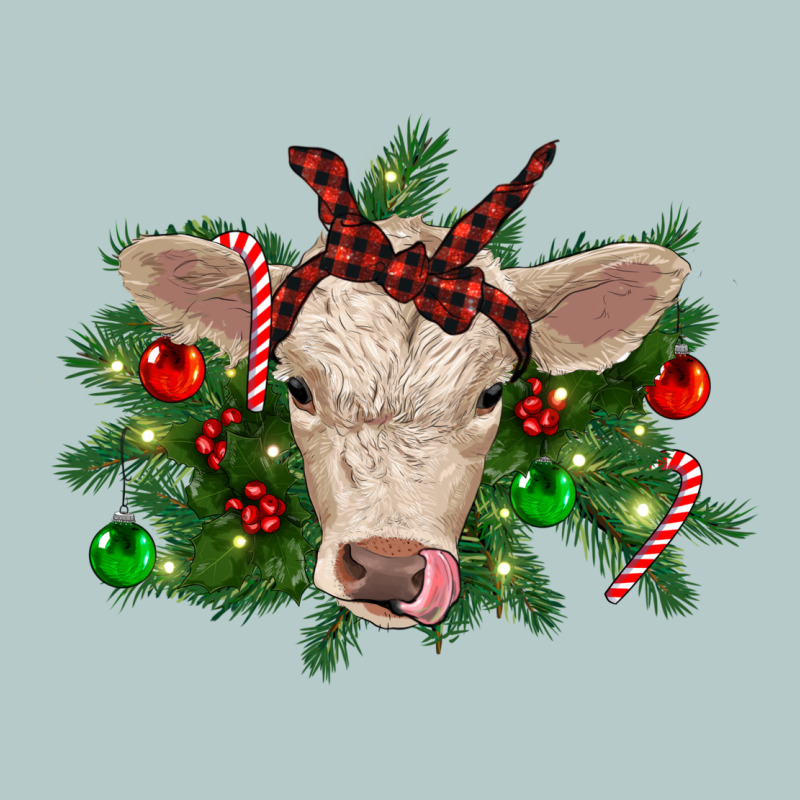 Christmas Charolais Calf Heavy Core Tee by RanaPortraitStore | Teevron