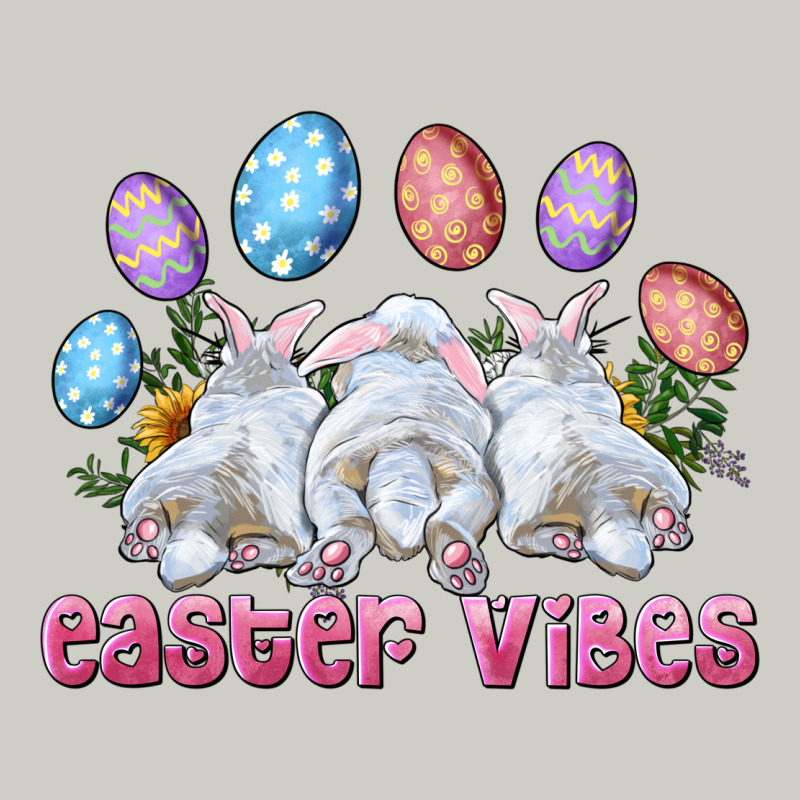 Easter Vibes With Bunny And Eggs Heavyweight Hoodie by RanaPortraitStore | Teevron