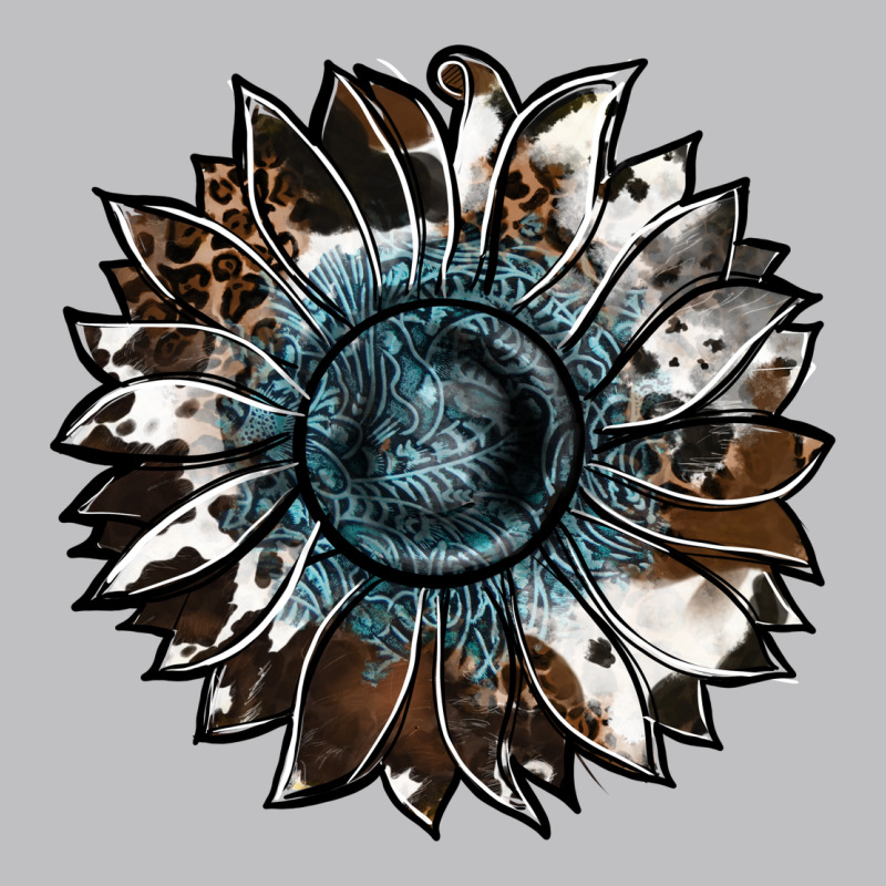 Cowhide Leopard And  Leather Sunflower Classic Tee by RanaPortraitStore | Teevron