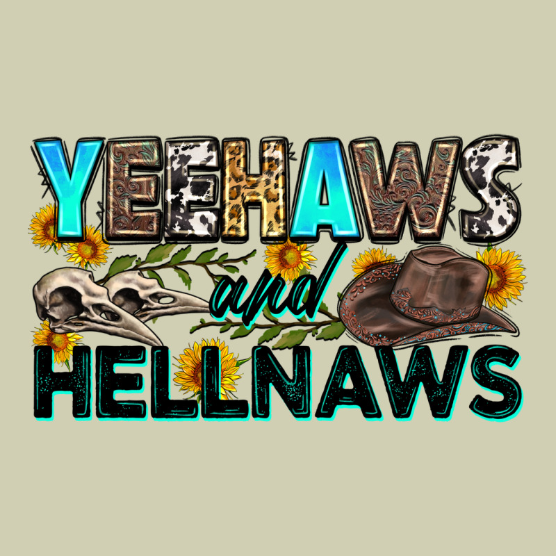 Yeehaws And Hellnaws Heavy Core Tee by Zillion Design Studio | Teevron