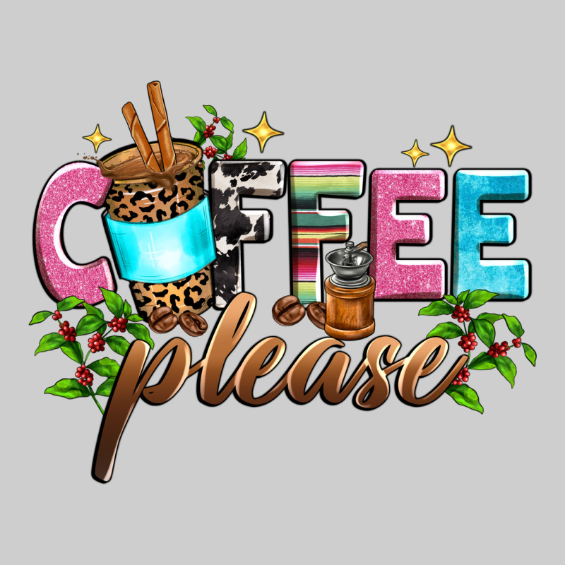 Coffee Please Premium Tee by Zillion Design Studio | Teevron