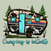 Camping Is Intents Ladies Tee | Teevron