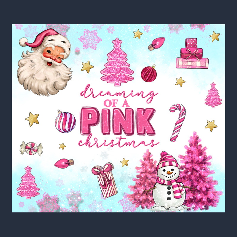 Dreaming Of A Pink Christmas Zipper Hoodie by MaliasSmallBusiness | Teevron