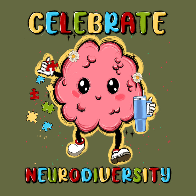 Celebrate Neurodiversity Long Sleeve Tee by MaliasSmallBusiness | Teevron