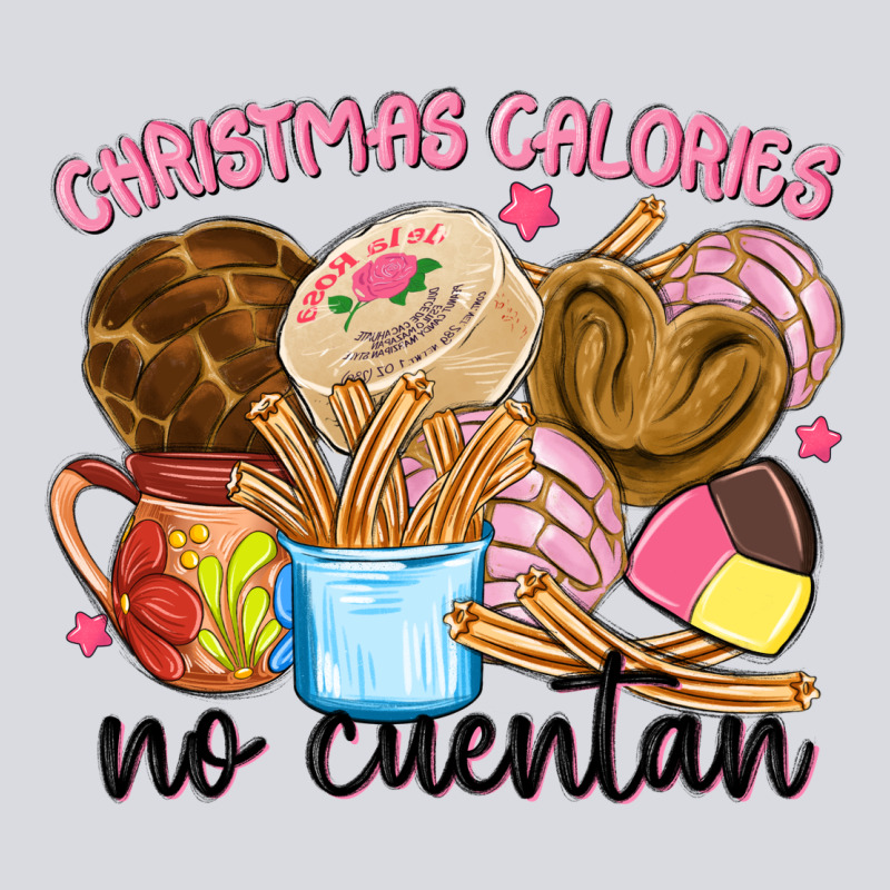 Christmas Calories No Cuentan Zipper Hoodie by MaliasSmallBusiness | Teevron