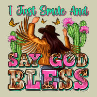 I Just Smile And Say God Bless Heavy Core Tee | Teevron
