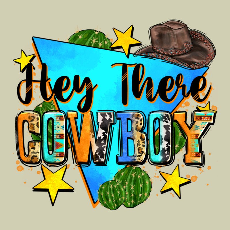 Hey There Cowboy Heavy Core Tee by Zillion Design Studio | Teevron