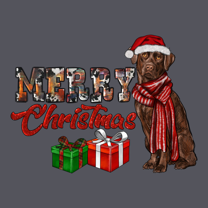 Merry Christmas Labrador Retriever Vintage Hoodie by RanaPortraitStore | Teevron