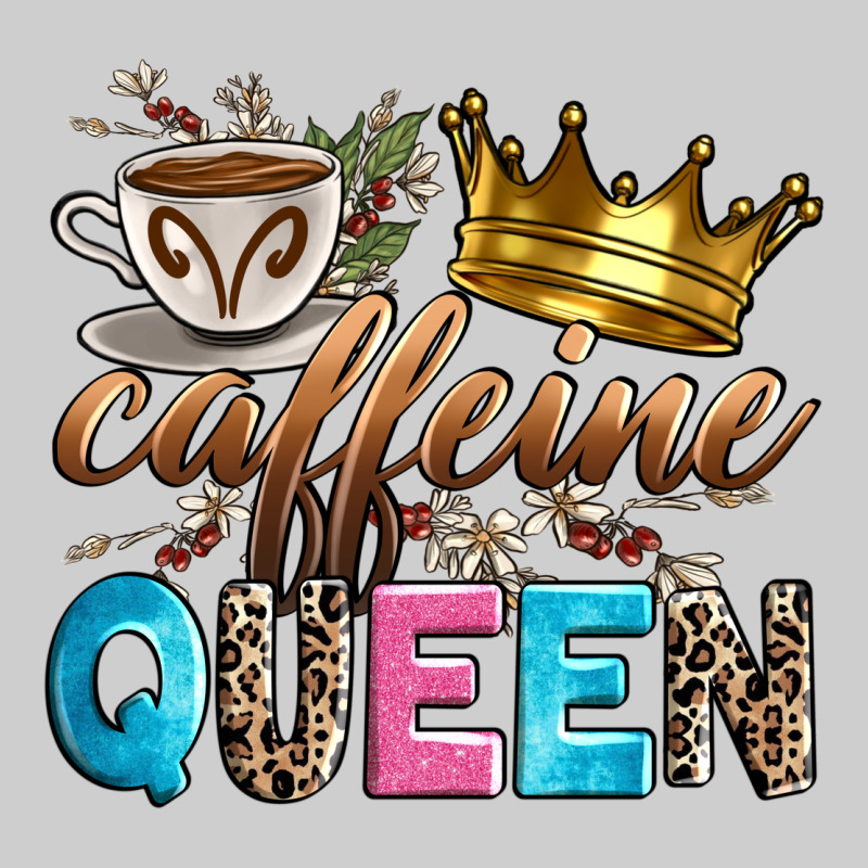 Caffeine Queen Premium Tee by Zillion Design Studio | Teevron