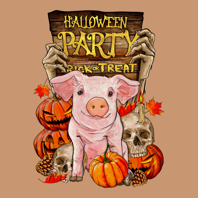 Halloween Party Pig Heavyweight Hoodie by RanaPortraitStore | Teevron