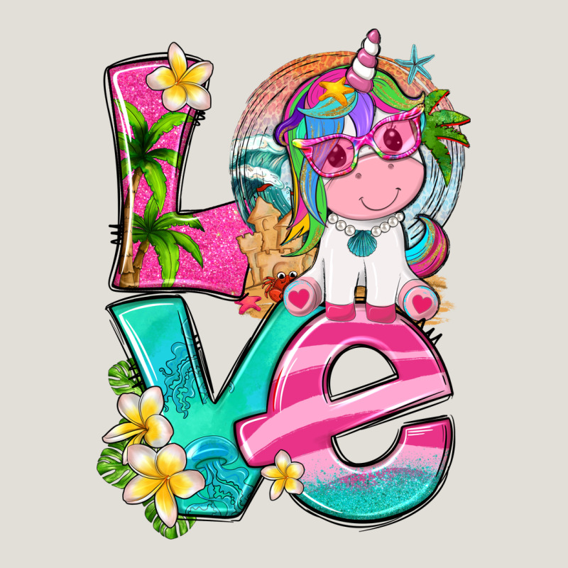 Love Summer Unicorn Heavy Core Tee by texasbilliewilder | Teevron