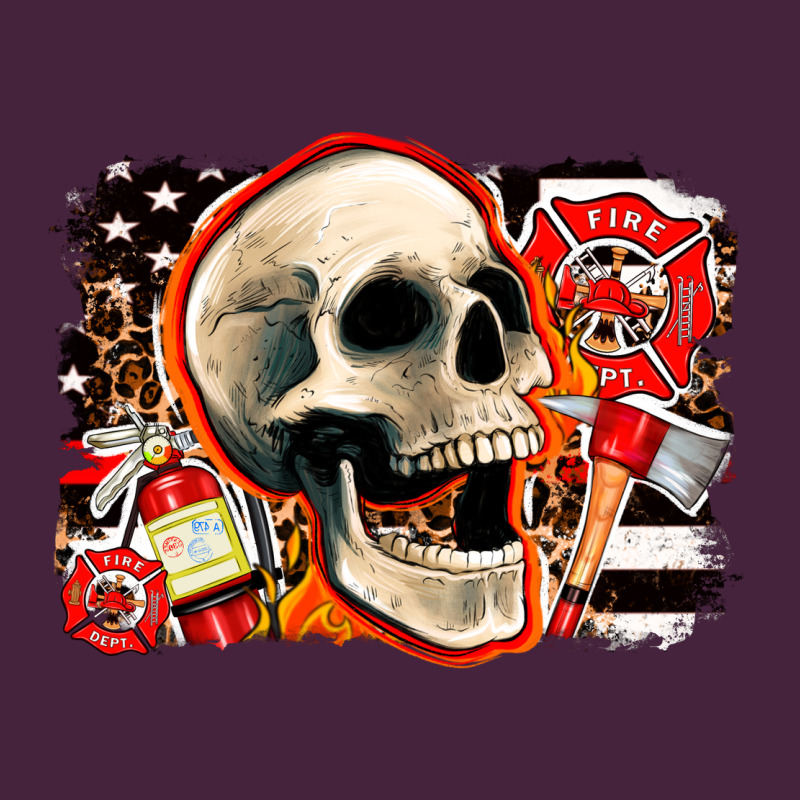 Firefighter Skull Premium Tee by AdoDesignShop | Teevron