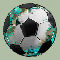 Western Sport Soccer Camouflage Turquoise Pattern Urban Heavy Tee | Teevron