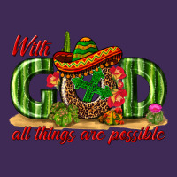 With God All Things Are Possible Mexico Premium Hoodie | Teevron