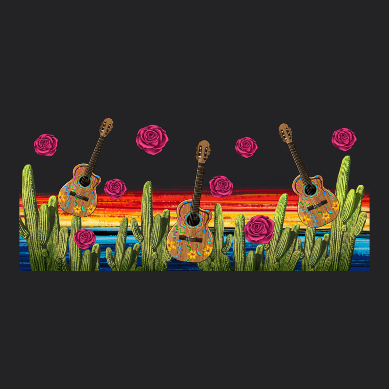 Mexican Sombrero Guitar Libbey Glass Vintage Tee by BundleAndBundleShop | Teevron
