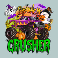 Spooky Crusher Monster Truck Heavy Core Tee | Teevron