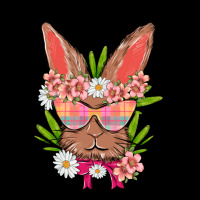 Bunny With Floral Long Sleeve Tee | Teevron