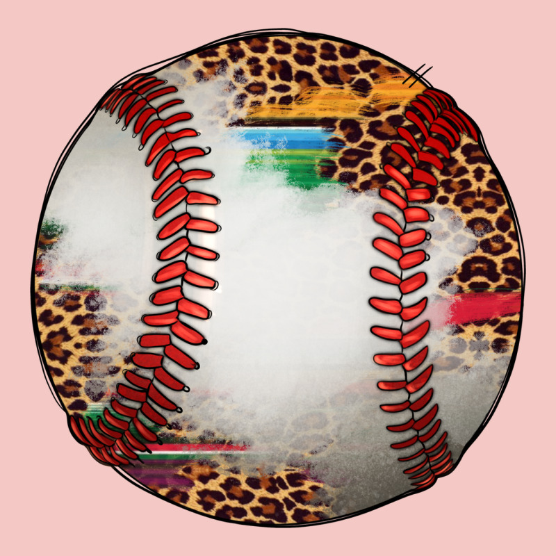 Western Baseball Leopard Serape Pattern Urban Heavy Tee by Artiststas | Teevron
