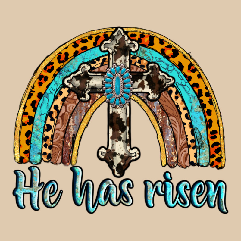 He Has Risen Rainbow Heavyweight Sweatshirt by AdoDesignShop | Teevron