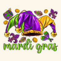 Mardi Gras With Jester Premium Hoodie | Teevron