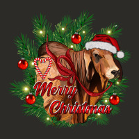 Merry Christmas Brahman Bull Heavy Core Tee | Teevron