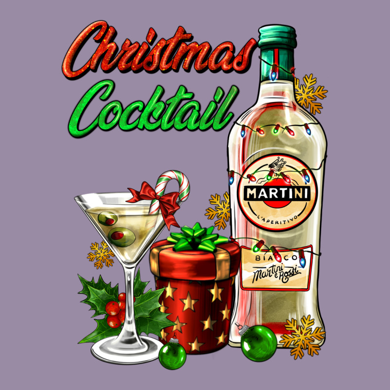 Christmas Cocktail Martini And Gift Classic Tee by AdoDesignShop | Teevron