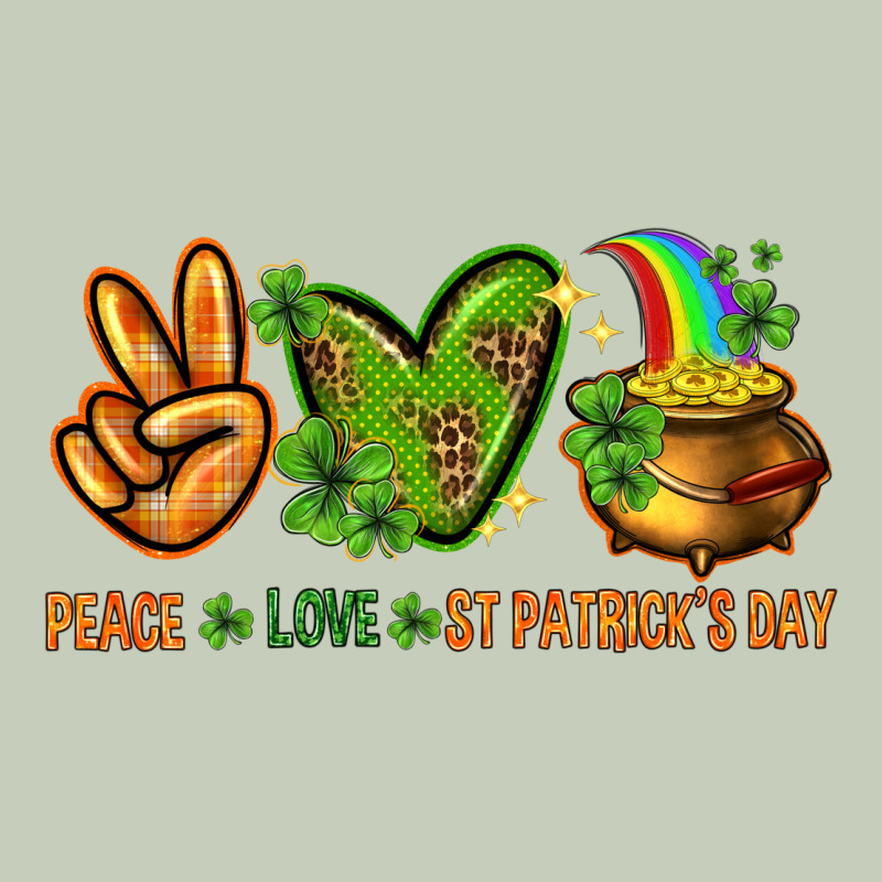 Peace Love St Patricks Day Classic Tee by NancyCooperArtShop | Teevron