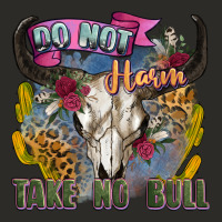 Do Not Harm Take No Bull Cow Skull Heavy Core Tee | Teevron