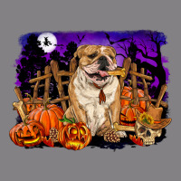 Halloween English Bulldog Heavyweight Hoodie | Teevron