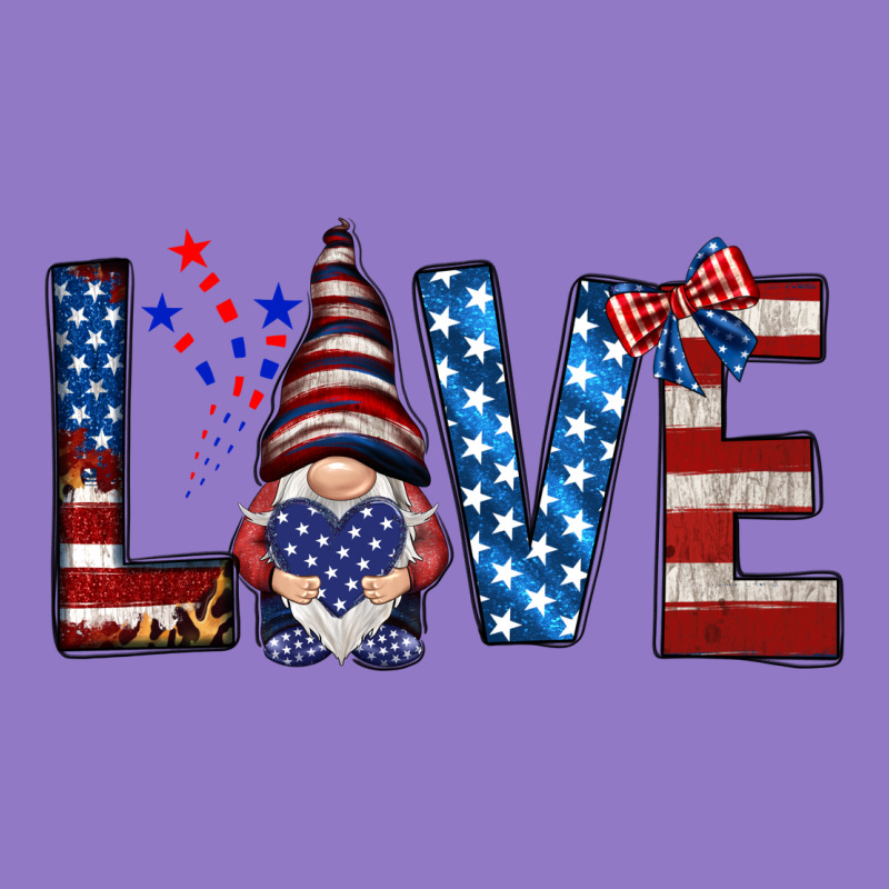 4th Of July Love Gnome Urban Hoodie by HowdyJamesFarm | Teevron