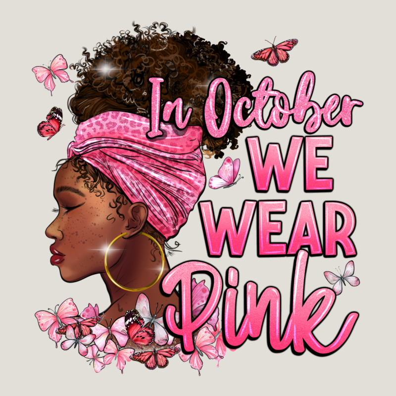 In October We Wear Pink Heavy Core Tee by BarkalooDesign | Teevron