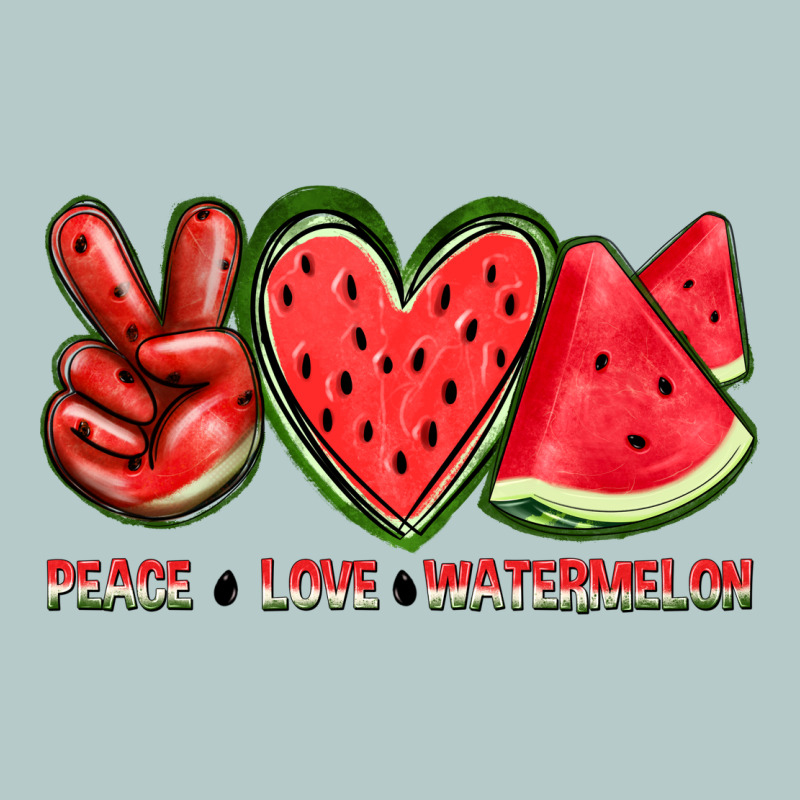 Peace Love Watermelon Heavy Core Tee by texasbilliewilder | Teevron