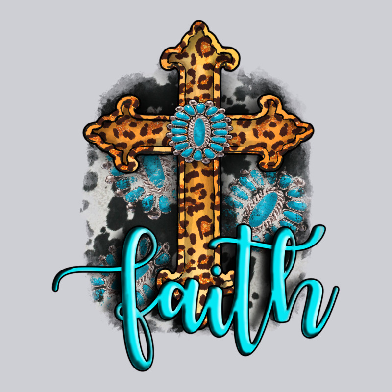 Faith Western Turquoise Heavyweight Sweatshirt by AdoDesignShop | Teevron