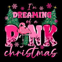 I'm Dreaming Of A Pink Christmas Flamingo Zipper Hoodie | Teevron