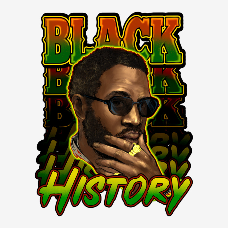 Black History Afro Man Urban Hoodie by HowdyJamesFarm | Teevron