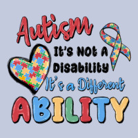 Autism It's Not A Disability It's A Different Abil Long Sleeve Tee | Teevron