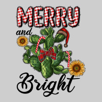 Merry And Bright With Cactus Premium Tee | Teevron