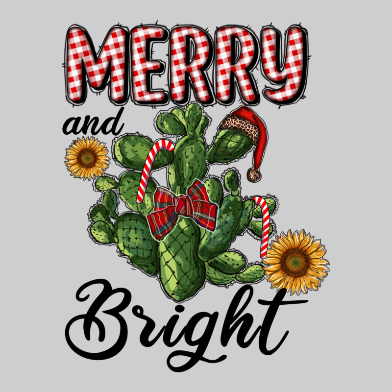 Merry And Bright With Cactus Premium Tee by RanaPortraitStore | Teevron