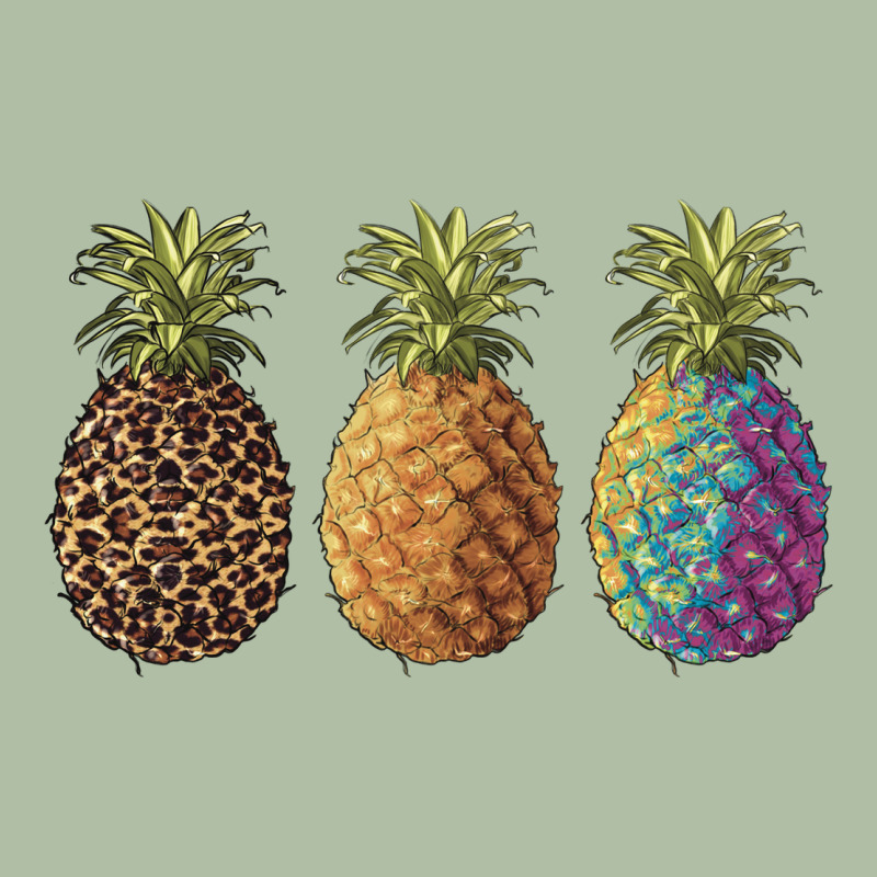 Pineapples Leopard Tie Dye Summer Urban Heavy Tee by Artiststas | Teevron