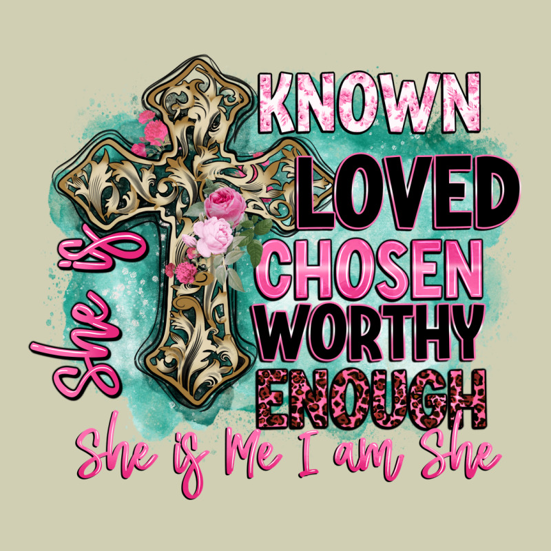 She Is Loved Heavy Core Tee by BarkalooDesign | Teevron