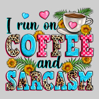 I Run On Coffee And Sarcasm Premium Tee | Teevron