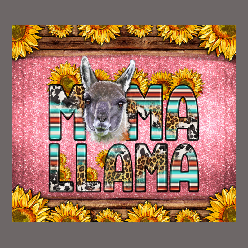 Mama Llama Sunflowers Classic Tee by LillyAllenDesigns | Teevron