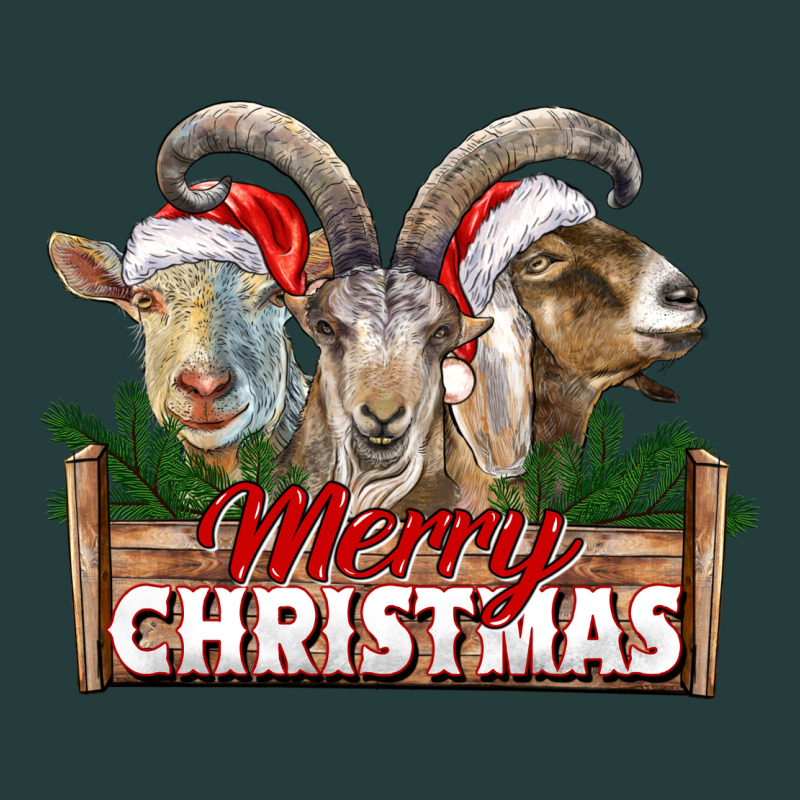 Merry Christmas Goats Classic Tee by LillyAllenDesigns | Teevron