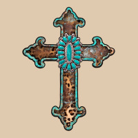 Turquoise Cross Heavyweight Sweatshirt | Teevron