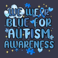 We Wear Blue For Autism Awareness Long Sleeve Tee | Teevron