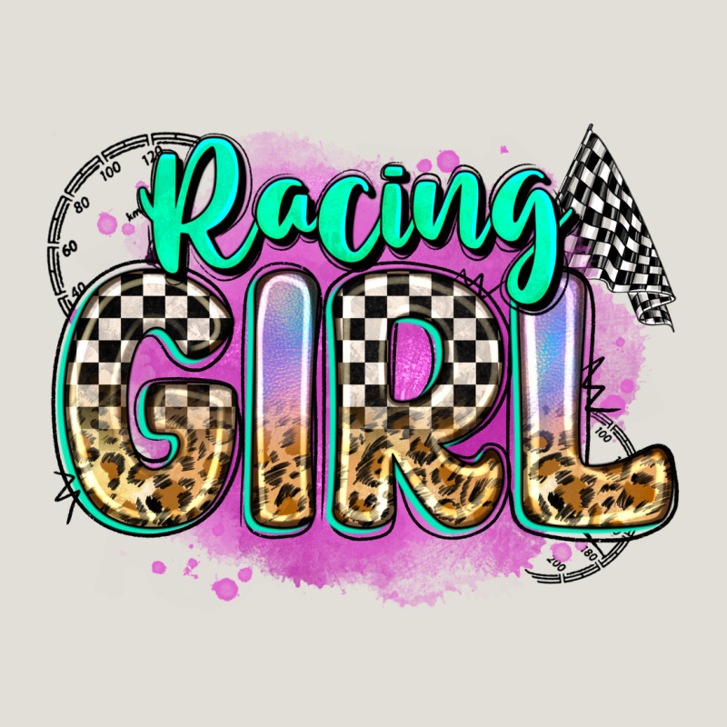 Racing Girl Heavy Core Tee by Zillion Design Studio | Teevron