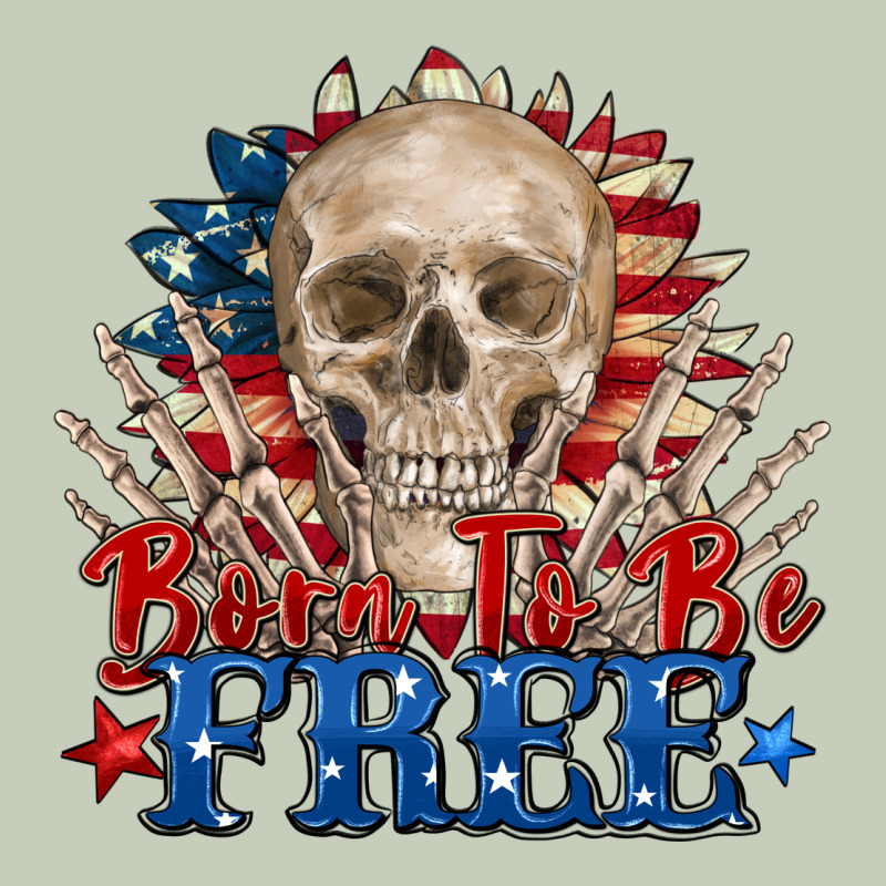 Born To Be Free Skeleton Ladies Tee by Zillion Design Studio | Teevron