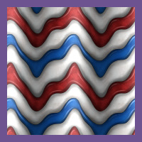 4th July Stripes Seamless Pattern Vintage Tee | Teevron
