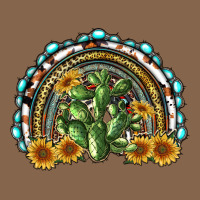 Western Rainbow With Cactus Premium Tee | Teevron