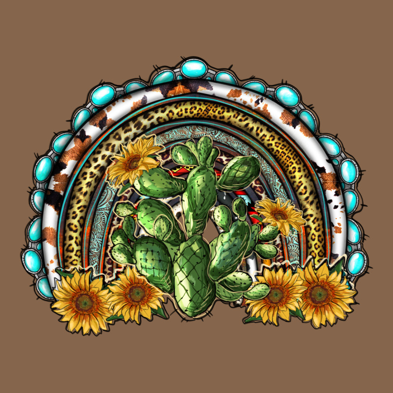 Western Rainbow With Cactus Premium Tee by RanaPortraitStore | Teevron